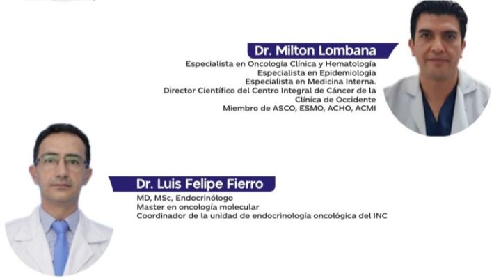 Conferencistas invitados al Primer Summit Hemato-Oncológico de la frontera “Retos multidisciplinarios”. 