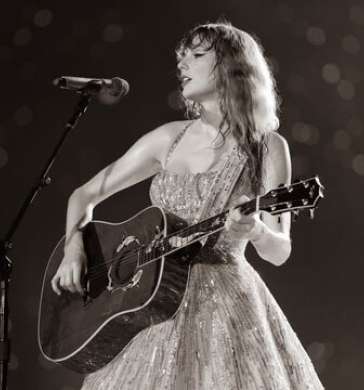 Taylor Swift en un concierto en Singapur