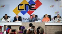 Elvis Amoroso, presidente del Consejo Nacional Electora de Venezuela (CNE)