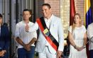 Jorge Acevedo tomó posesión como nuevo alcalde de Cúcuta para el periodo 2024-2027./Foto cortesía Rodrigo Sandoval
