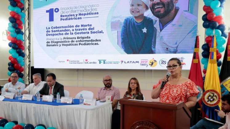 Fue presentada la Primera Brigada de Diagnóstico de Enfermedades Renales y Hepáticas Pediátricas. / Foto: Cortesía / La Opinión 