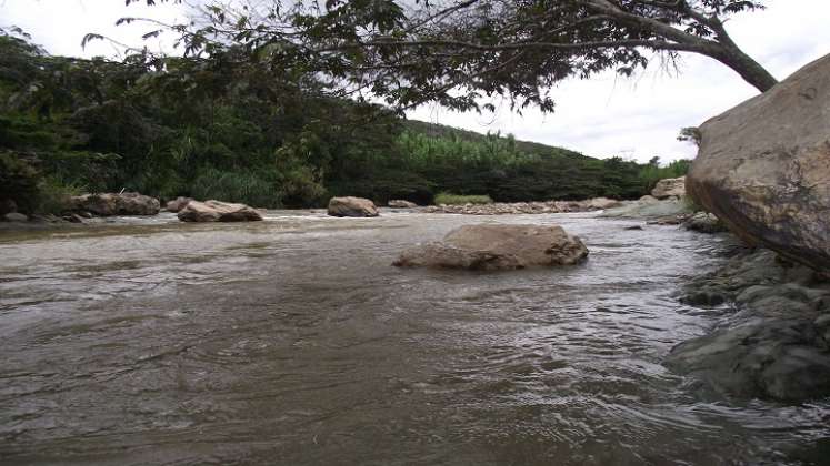 El río algodonal aún presenta niveles aceptables./ Foto: Cortesía