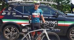Jhonny Alejandro Salas, ciclista con raíces nortesantandereanas que busca brillar en el firmamento del ciclismo mundial. 