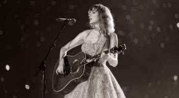 Taylor Swift en un concierto en Singapur